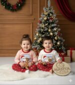 بلوز شلوار بابانوئل 2061 - Image 3