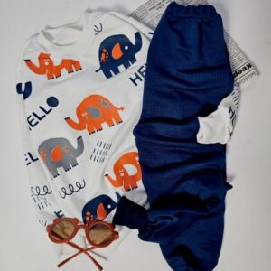 بلوز شلوار فیل 2068