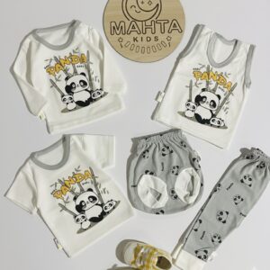 پنج تکه جعبه دار طوسی ۳۰۵۱