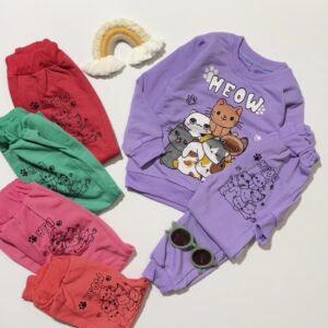 بلوز شلوار گربه ها 2094