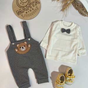 پیشبندی ژاکارد با بلوز 3040