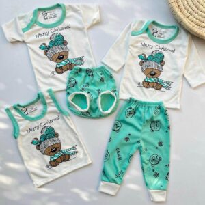 پنج تکه خرسی سبز 3075