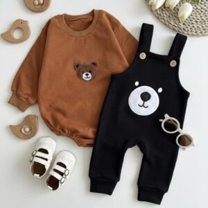 زیردکمه تدی شکلاتی