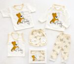 پنج تکه جعبه دار خرس بیر نشسته کرمی