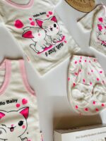 پنج تکه جعبه دار گربه صورتی - Image 3